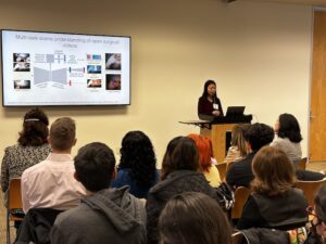 Serena Yeung presents her lightening talk