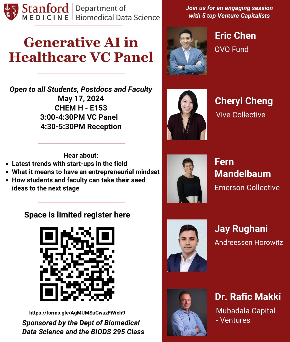 Generative AI and Healthcare VC panel