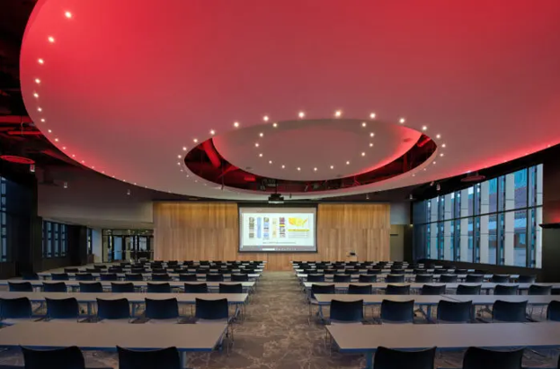 Inside the Stanford Computing and Data Science Building